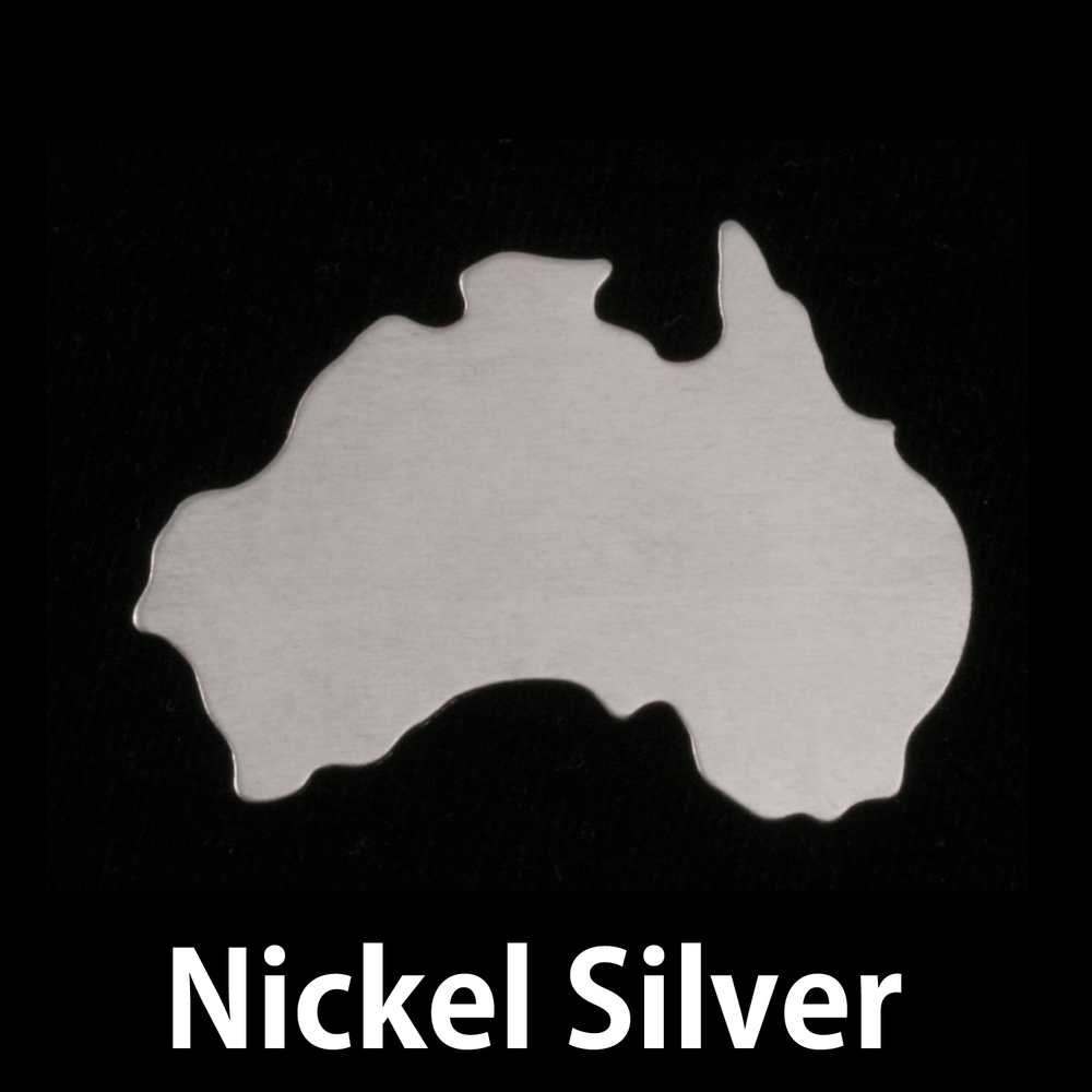 Metal Stamping Blanks Nickel Silver Australia Blank, 24g